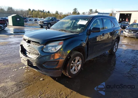 2017 Chevrolet Equinox Ls from USA, damaged, VIN 2GNALBEK1H1537940